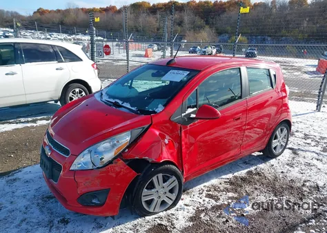 2015 Chevrolet Spark 1Lt Cvt из США, поврежденный, VIN KL8CD6S91FC752970